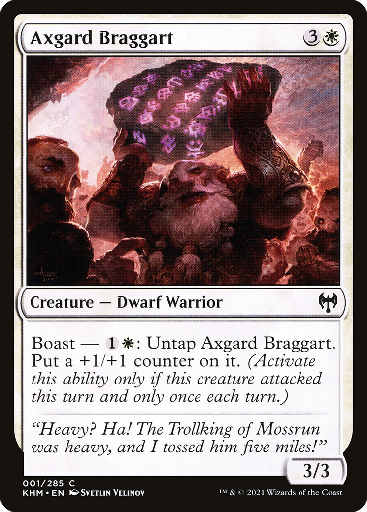 Axgard Braggart (KHM) #1 [EN/N]