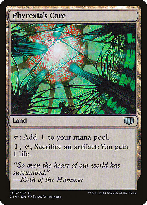 Phyrexia's Core (C14) #306 [EN/N]