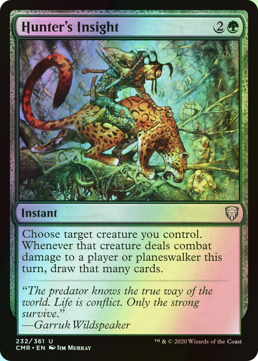Hunter's Insight (CMR) #232 [EN/F] s/o