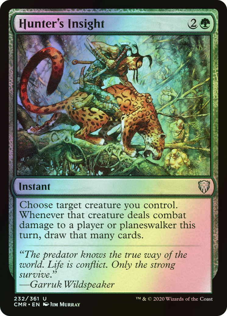 Hunter's Insight (CMR) #232 [EN/F] s/o