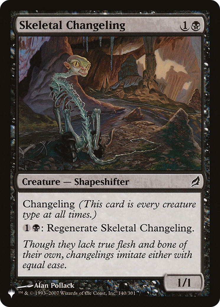 Skeletal Changeling (PLST) #LRW-140 [EN/N]