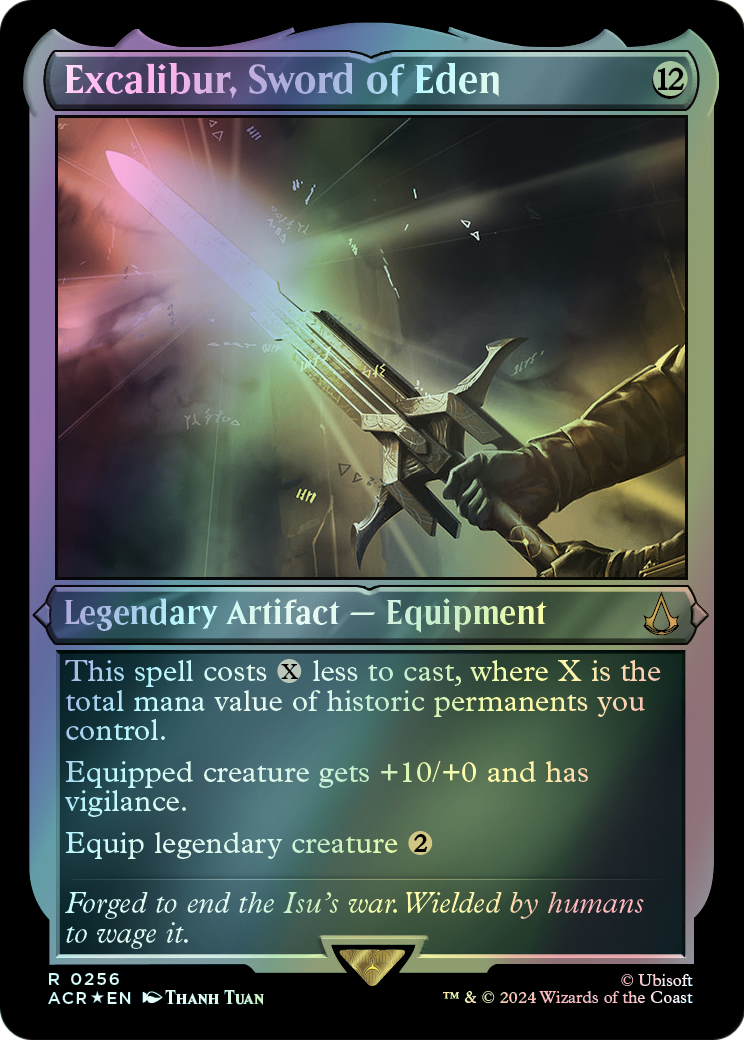 Excalibur, Sword of Eden (ACR) #256 [EN/E] s/o