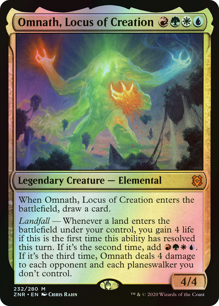 Omnath, Locus of Creation (ZNR) #232 [EN/F]