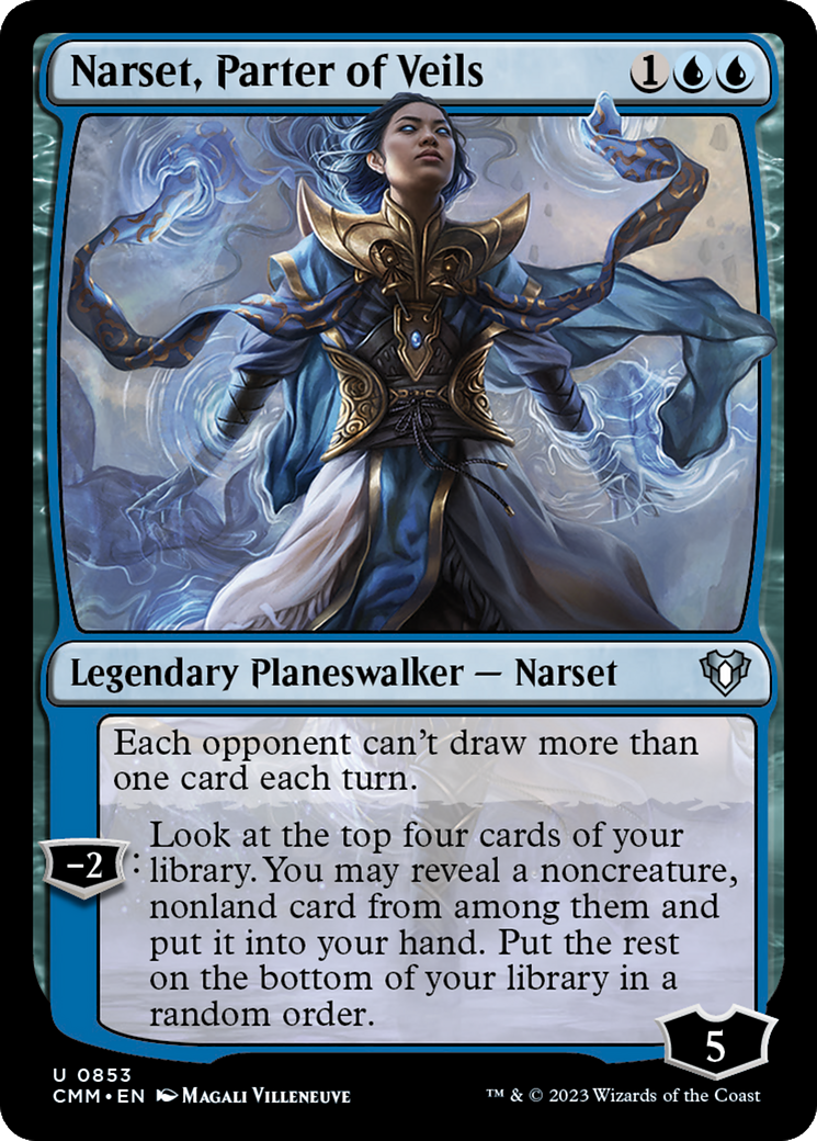 Narset, Parter of Veils (CMM) #853 [EN/N]