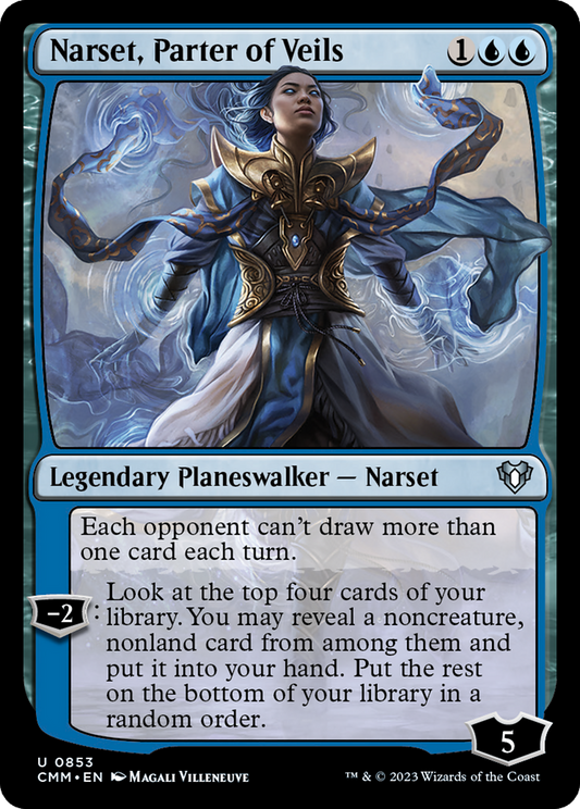 Narset, Parter of Veils (CMM) #853 [EN/N]