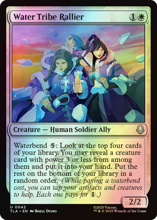 Water Tribe Rallier (TLA) #42 [EN/F]