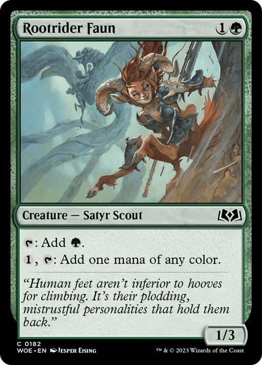 Rootrider Faun (WOE) #182 [EN/N]