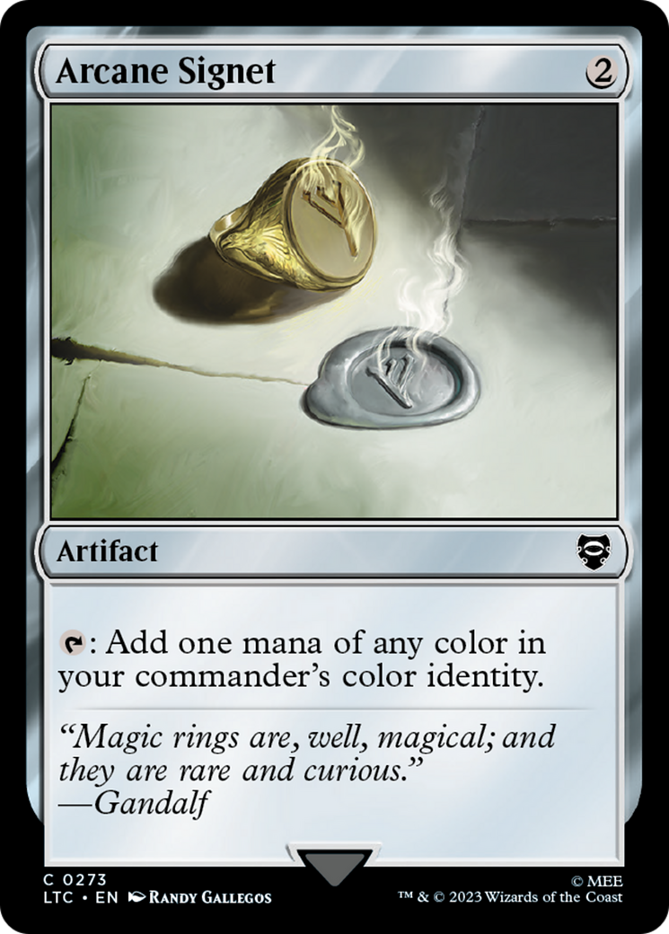 Arcane Signet (LTC) #273 [EN/N] s/o