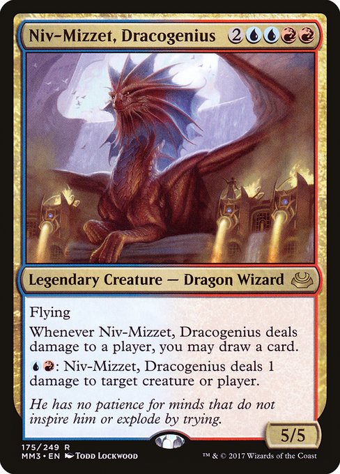 Niv-Mizzet, Dracogenius (MM3) #175 [EN/N] s/o