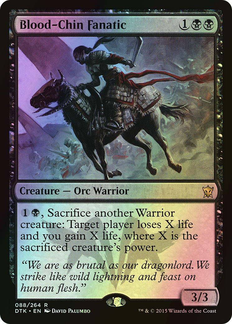 Blood-Chin Fanatic (DTK) #88 [EN/F]