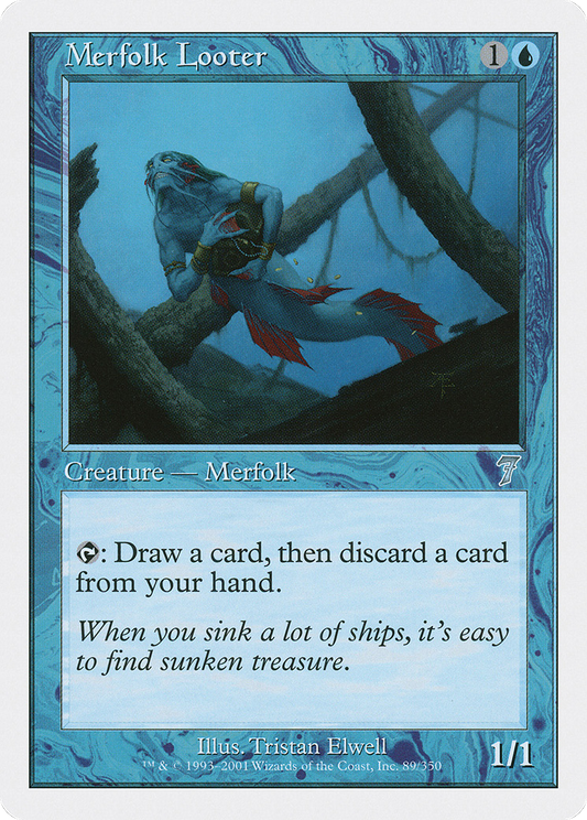 Merfolk Looter (7ED) #89 [EN/N]