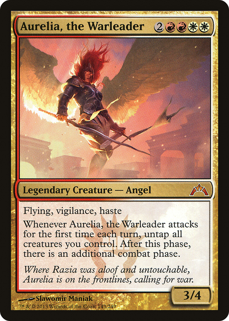 Aurelia, the Warleader (GTC) #143 [EN/N]