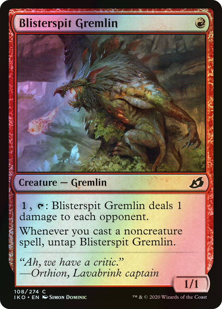 Blisterspit Gremlin (IKO) #108 [EN/F]