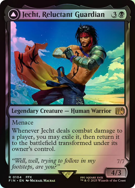 Jecht, Reluctant Guardian // Braska's Final Aeon (FIN) #104 [EN/F] s/o