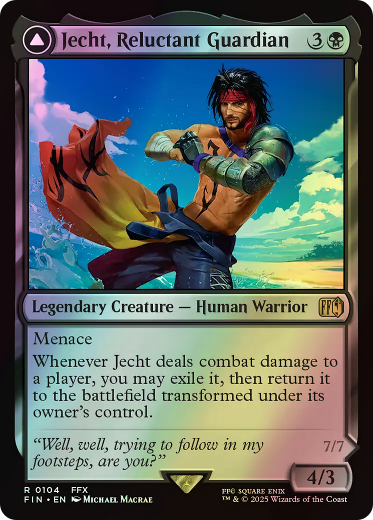 Jecht, Reluctant Guardian // Braska's Final Aeon (FIN) #104 [EN/F] s/o