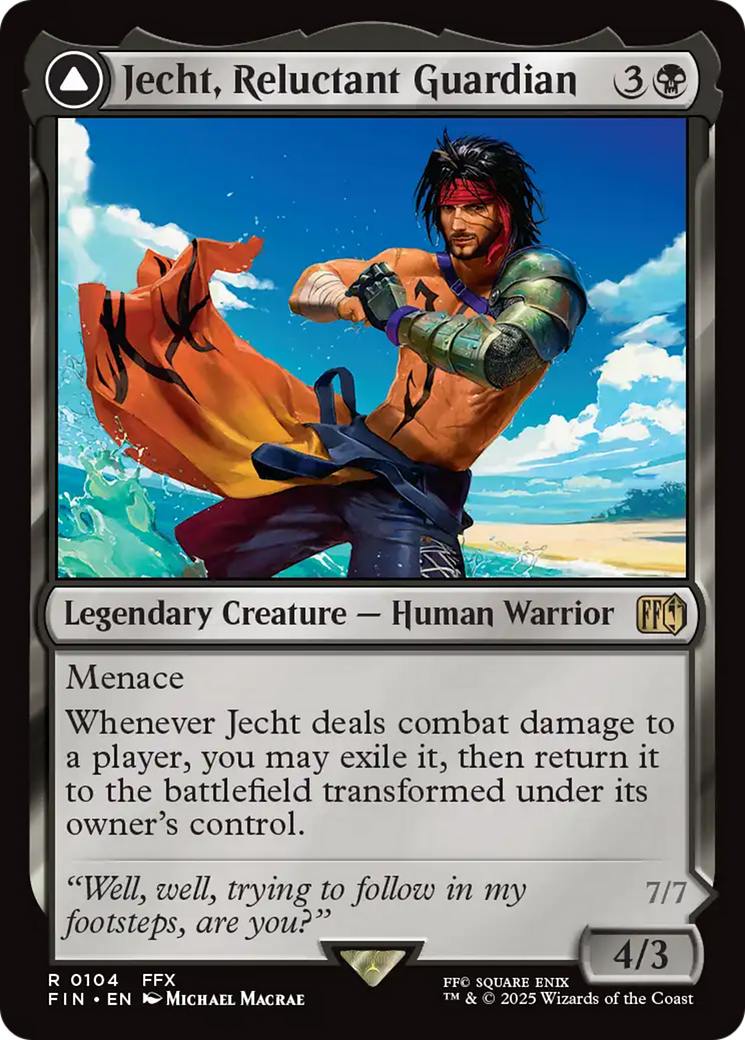 Jecht, Reluctant Guardian // Braska's Final Aeon (FIN) #104 [EN/N]