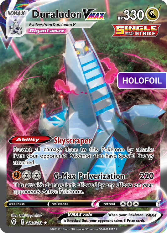 Duraludon VMAX (Alternate Art Secret) (EVS) #220 [EN/H]