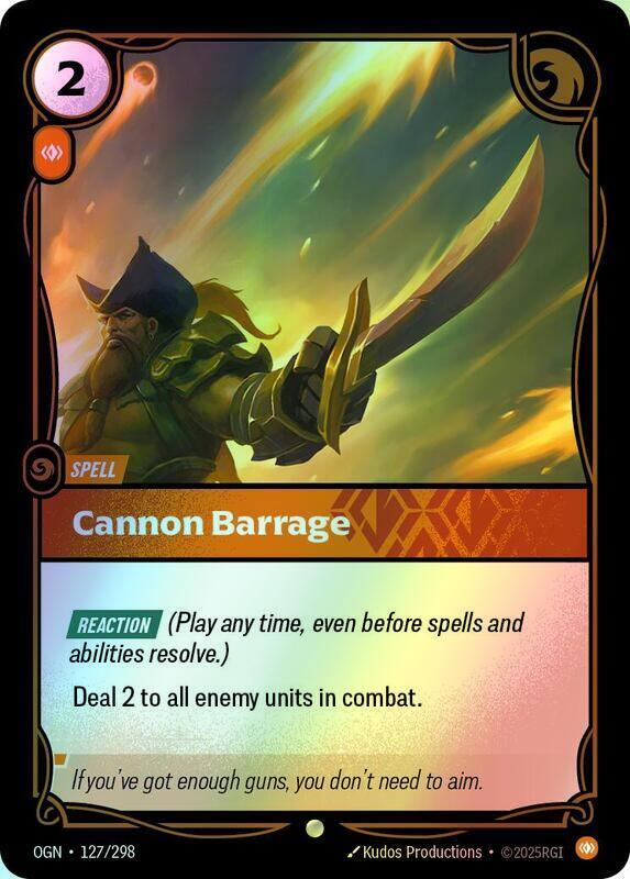 Cannon Barrage (OGN) #127 [EN/F]