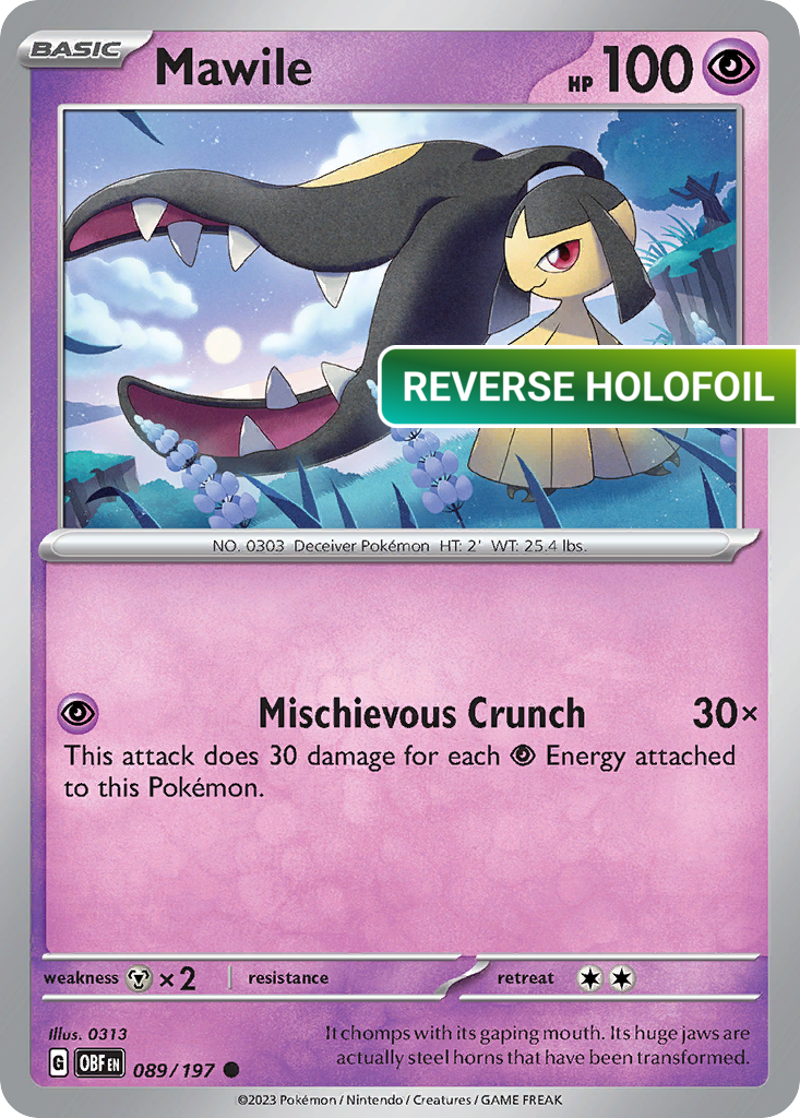 Mawile - 089/197 (OBF) #089 [EN/R] s/o