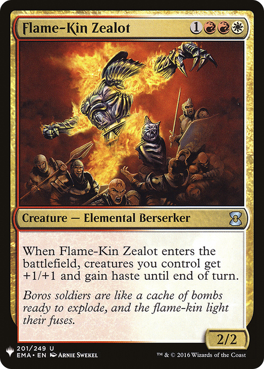 Flame-Kin Zealot (PLST) #EMA-201 [EN/N]