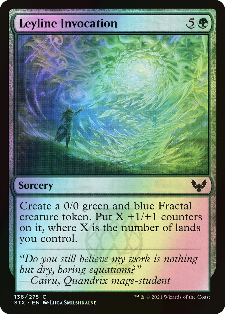 Leyline Invocation (STX) #136 [EN/F]