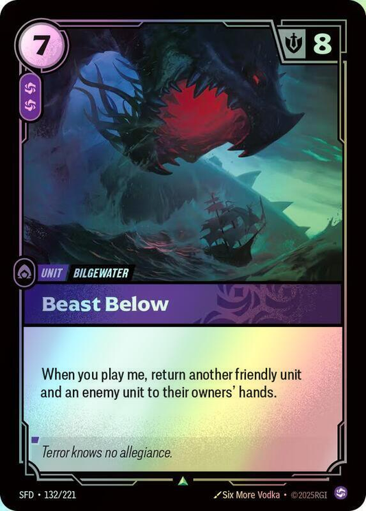 Beast Below (SFD) #132 [EN/F]