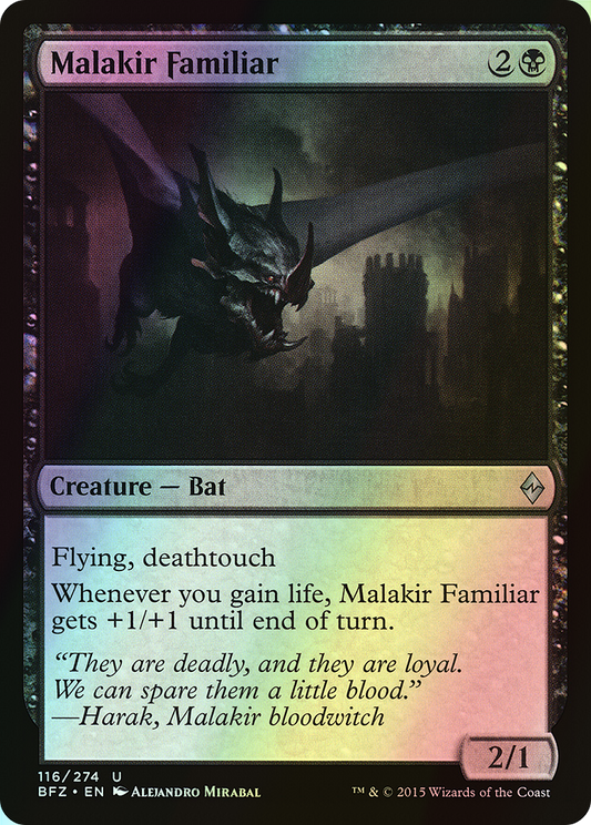 Malakir Familiar (BFZ) #116 [EN/F]