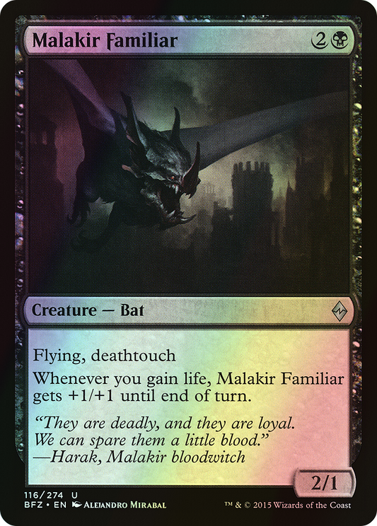Malakir Familiar (BFZ) #116 [EN/F]