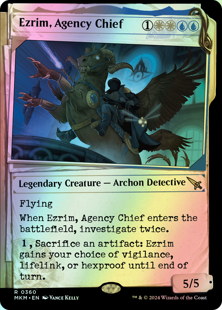 Ezrim, Agency Chief (MKM) #360 [EN/F]