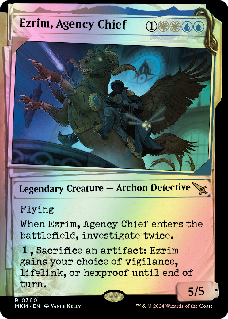 Ezrim, Agency Chief (MKM) #360 [EN/F]