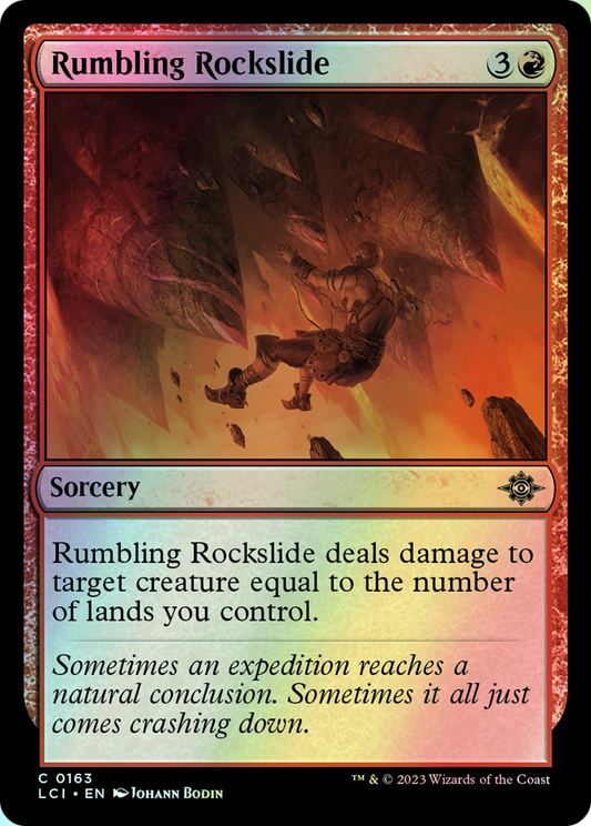 Rumbling Rockslide (LCI) #163 [EN/F]