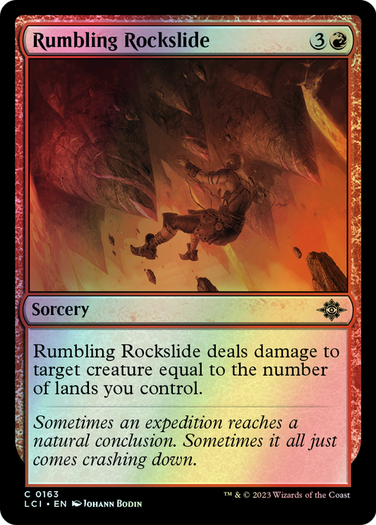 Rumbling Rockslide (LCI) #163 [EN/F]
