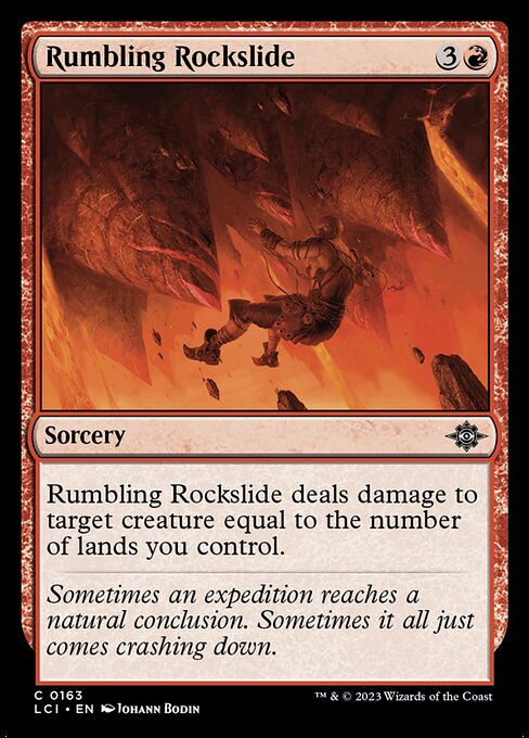 Rumbling Rockslide (LCI) #163 [EN/N]