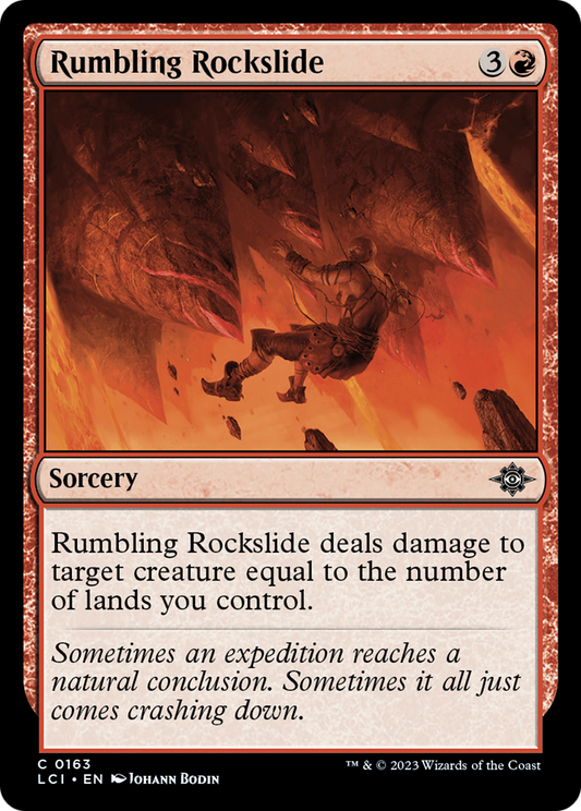 Rumbling Rockslide (LCI) #163 [EN/N]