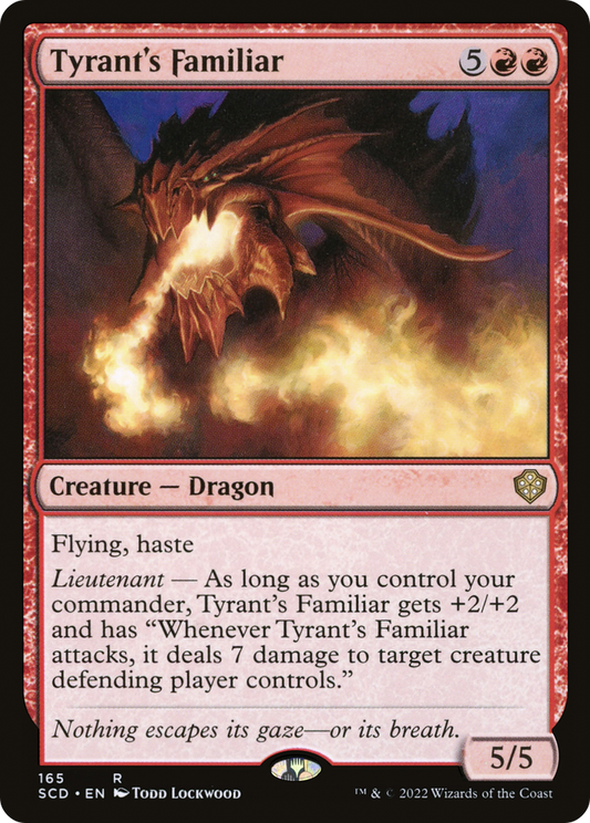 Tyrant's Familiar (SCD) #165 [EN/N] s/o