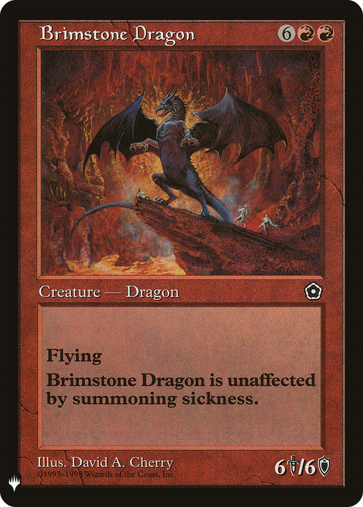 Brimstone Dragon (PLST) #P02-92 [EN/N]