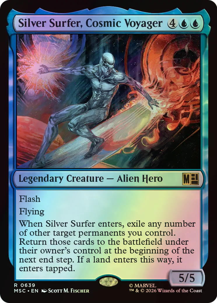 Silver Surfer, Cosmic Voyager (MSC) #639 [EN/F] s/o