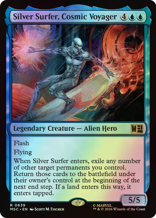 Silver Surfer, Cosmic Voyager (MSC) #639 [EN/F] s/o