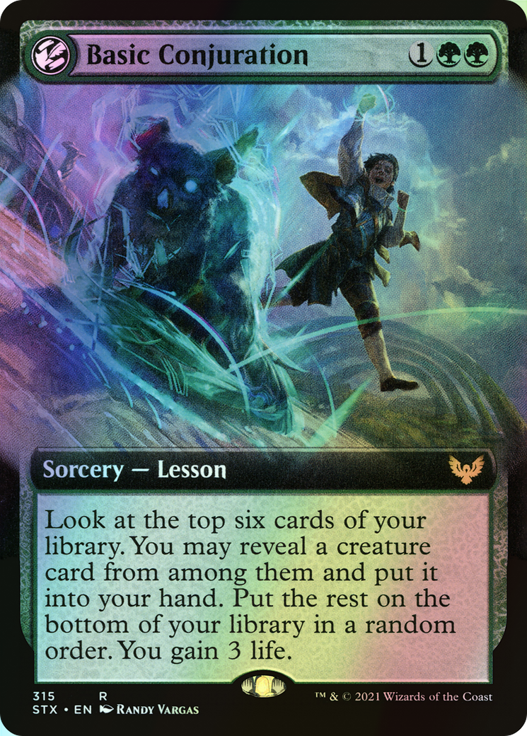 Basic Conjuration (STX) #315 [EN/F]