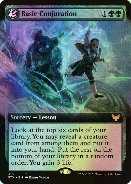 Basic Conjuration (STX) #315 [EN/F]