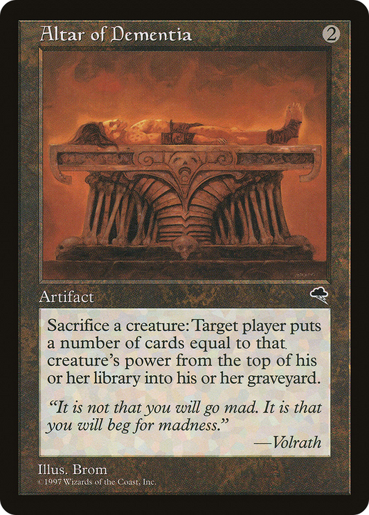 Altar of Dementia (TMP) #276 [EN/N] s/o