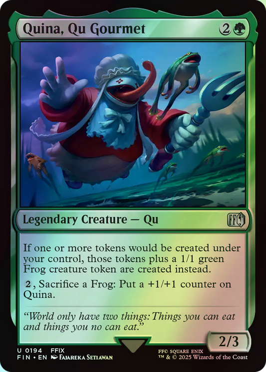 Quina, Qu Gourmet (FIN) #194 [EN/F] s/o