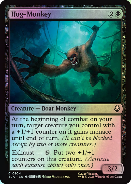 Hog-Monkey (TLA) #104 [EN/F] s/o