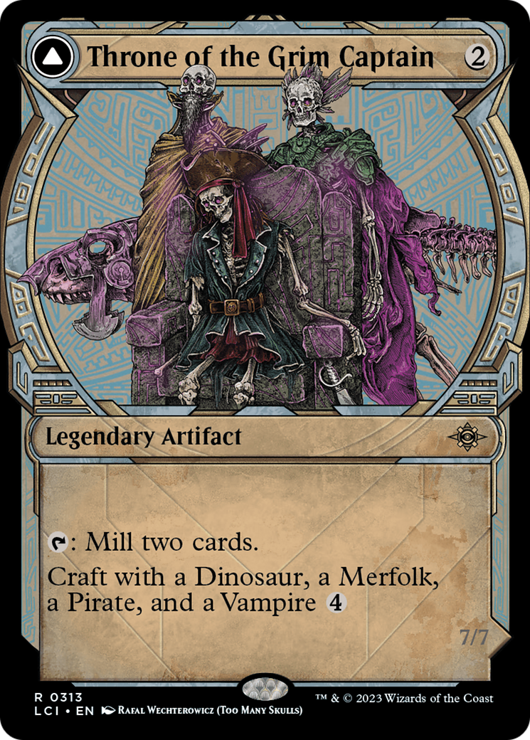 Throne of the Grim Captain // The Grim Captain (LCI) #313 [EN/N]
