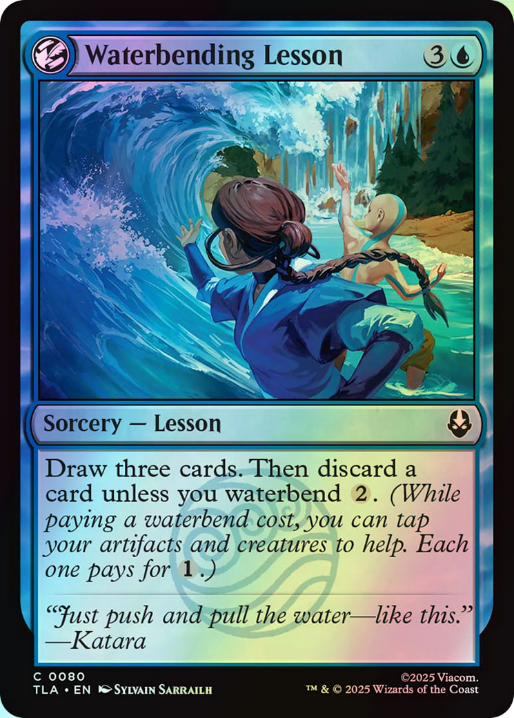 Waterbending Lesson (TLA) #80 [EN/F] s/o