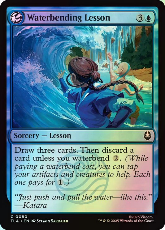 Waterbending Lesson (TLA) #80 [EN/F] s/o