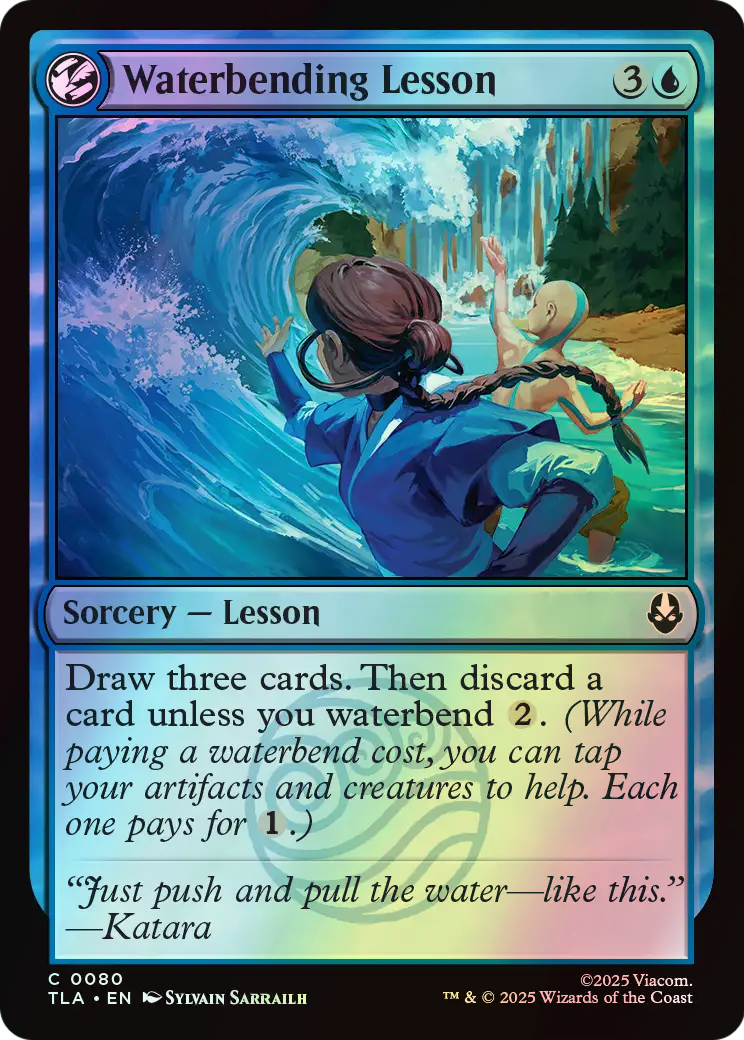 Waterbending Lesson (TLA) #80 [EN/F] s/o