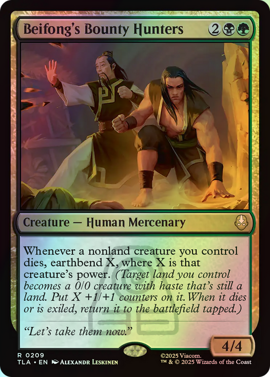 Beifong's Bounty Hunters (TLA) #209 [EN/F] s/o