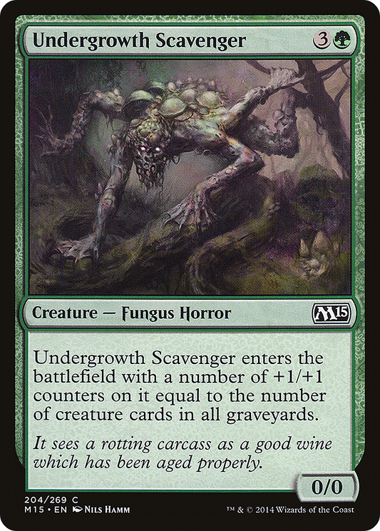 Undergrowth Scavenger (M15) #204 [EN/N] s/o