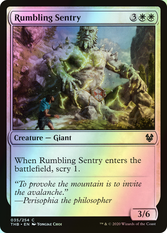 Rumbling Sentry (THB) #35 [EN/F]